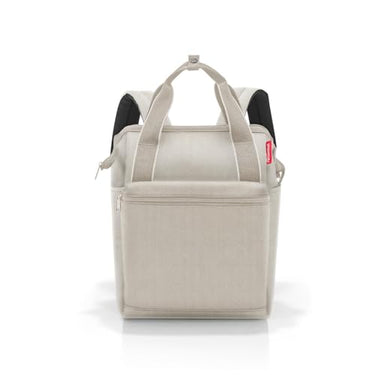 reisenthel allrounder R herringbone sand – Rucksack und Tragetasche in einem – Mit Stecklasche für Reisetrolleys im Sale